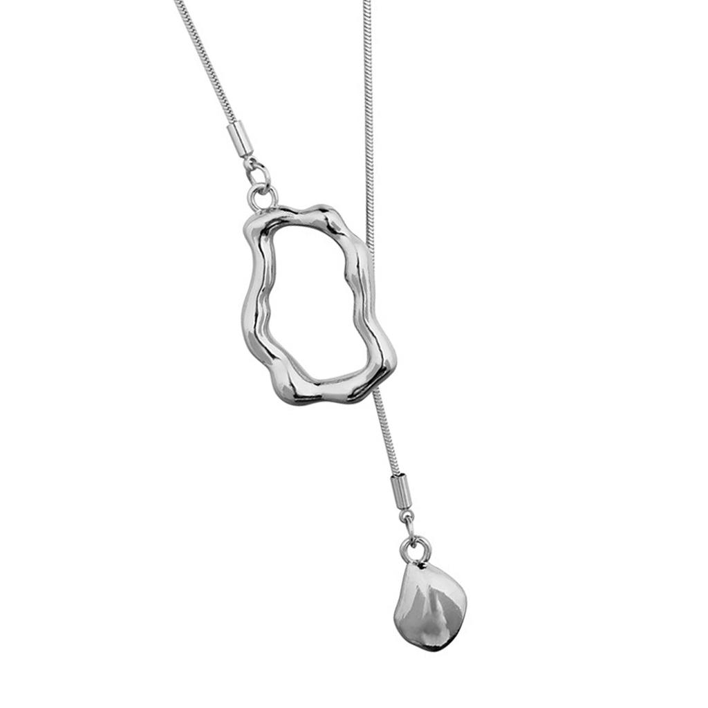 High Quality Geometric Pendant Necklace Delicate Silver And Gold Geometric Pendant Necklace For Fashion Forward Women