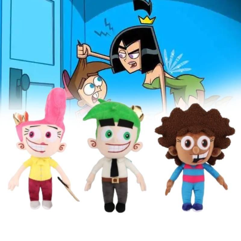 Adorable The Fairly Oddparents Plush Doll Featuring Cosmo Wanda And Hazel For Collectors