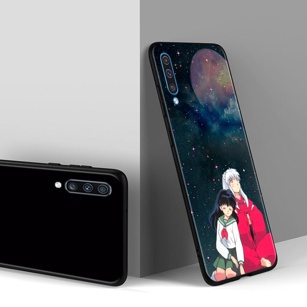 Husă de telefon Anime drăguță Inuyasha pentru Samsung Galaxy A50 A70 A10 A20e A30 A40 A20s A10s A10e A80 A90 A60 A30s Husă din silicon