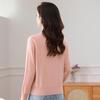 FenMao Autumn/Winter 100% Pure Wool Round Neck Pullover Sweater