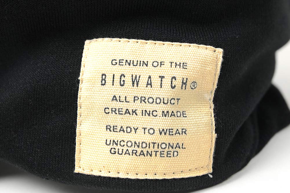 Big Watch Sweat Work Cap Sizes L and XL DCP-10 Men's Black,
