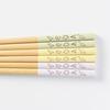 Sunny Life Design Wakasa Lacquer Chopsticks for Kids, Dishwasher Safe, Natural Wood, 18cm, DINO Design, Yellow, Made In Japan, 146910