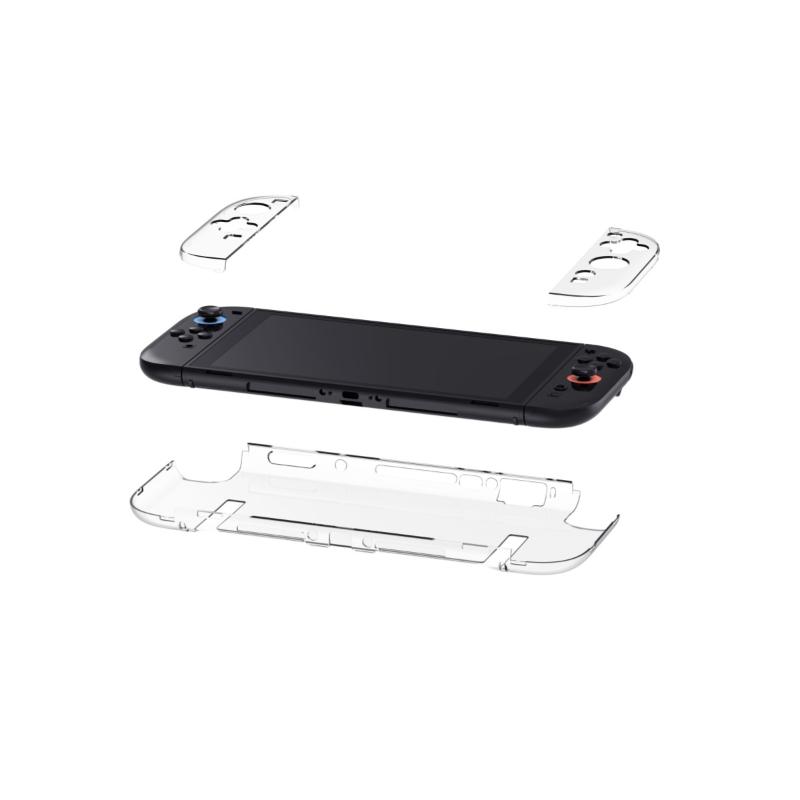 Schlanke Docking-Hülle Schale PC TPU Schutz-Hartschale Stoßfest Ergonomischer Griff Griff Haut für Nintendo Switch 2 NS 2