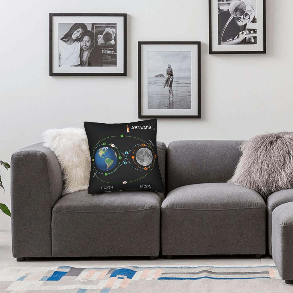 Artemis Iii Art Pillow Case Novelty Pillow Cover Comfy Pillowcases For Sofa Home Decoration