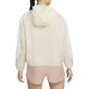 Nike Mesh Color Block Hooded Jacket Women Jacket Khaki DM7758-126