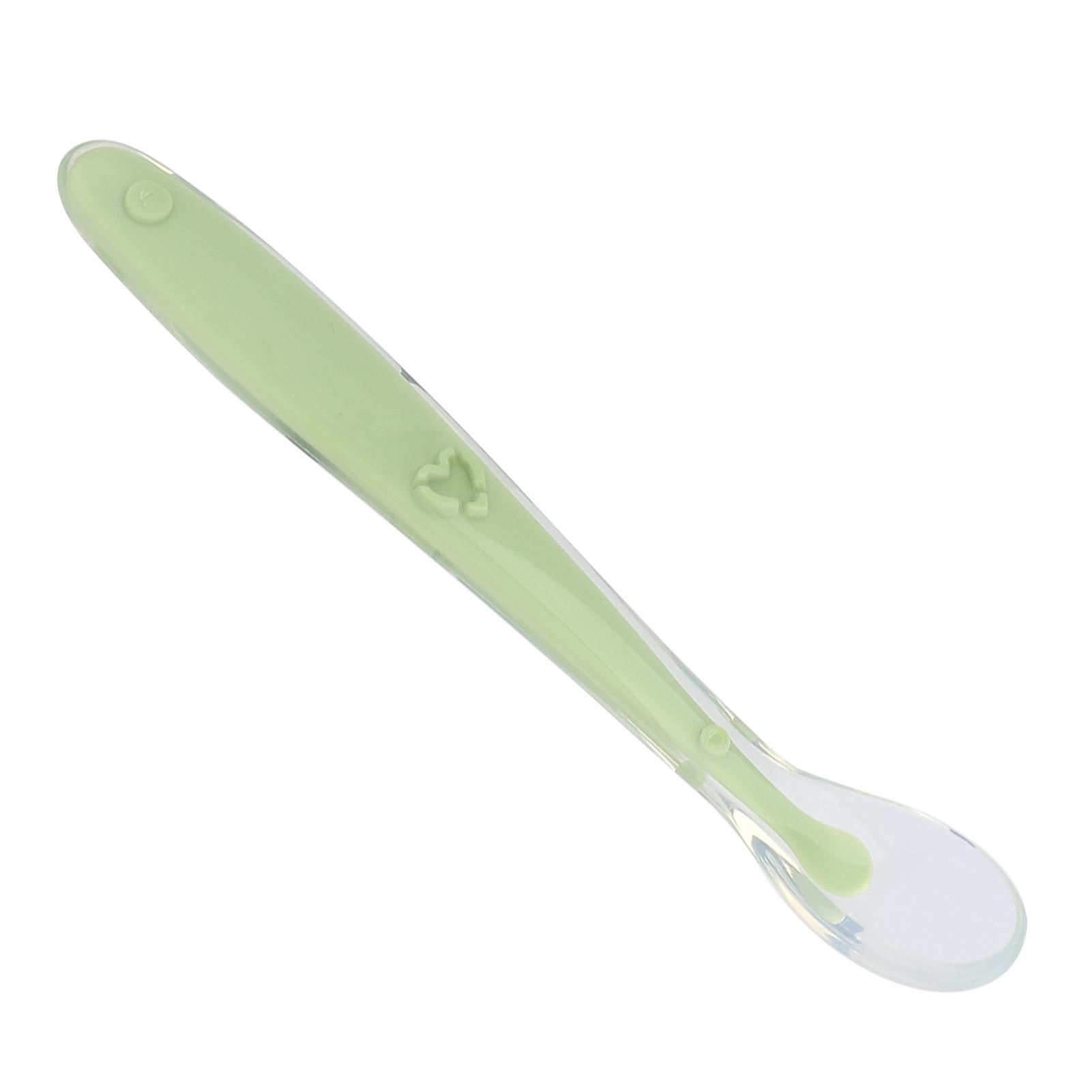 Cuillères en silicone pour bébé, embouts souples, petites cuillères d'apprentissage de l'alimentation pour nourrissons