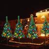 Solar LED Christmas Tree Lights for Outdoor Lawn and Courtyard Decoration