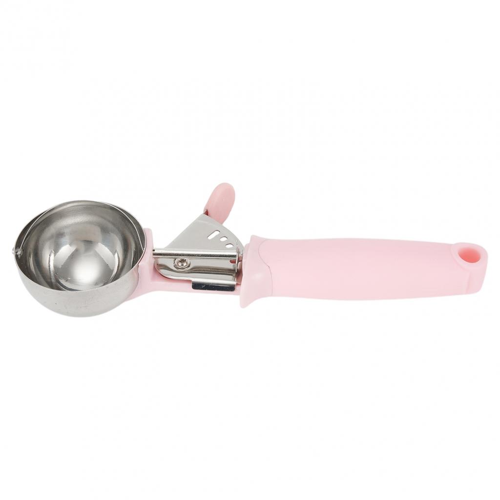 Ice Cream Spoon Black Easy To Hold Household Gadgets