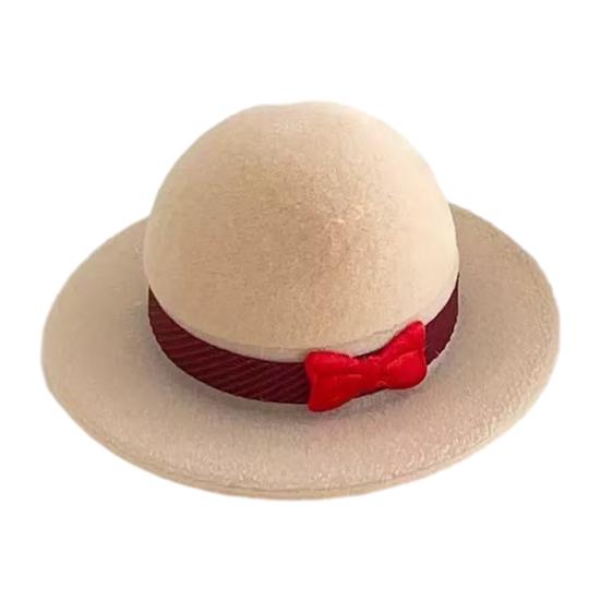 Jewelry Ring Storage Box Waterproof Compact Portable Denim Hat Style Ring Display Holder Case for Proposal Engagement