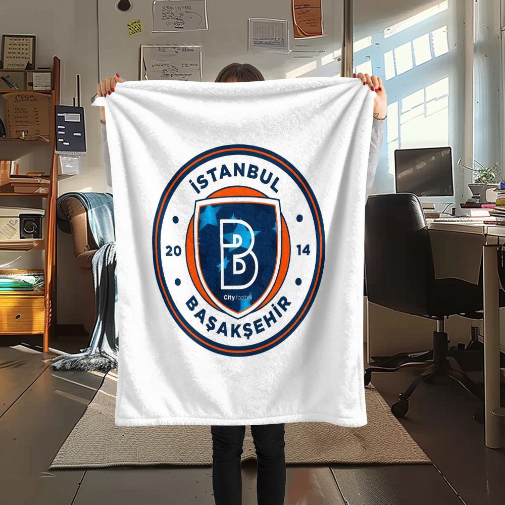 İstanbul Başakşehir Flannel Blanket, High Quality Comfortable for All Seasons, Home Decor, Warmth and Comfort