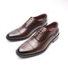 High Quality Genuine Cow Leather Suit Shoes Height Increase Oxford Men Dress Shoes Lift Brogues Wedding Formal Elevator Shoes