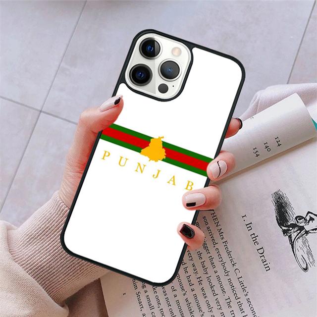 Punjab Map Phone Case For iPhone 17 Air 15 16 11 12 13 14 Pro Max Cover For iPhone 17 Air Max Plus Coque Fundas Shell