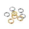10pcs 8-14mm Stainless Steel Hoop Earrings Hooks Round Earring Post for Women DIY Earrings Making Supplies Jewelry Accessories