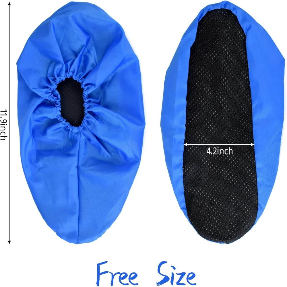 Portable Non-Slip Reusable Shoe Covers Waterproof Boot Thick Household Shoes Washable Unisex Shoes Covers