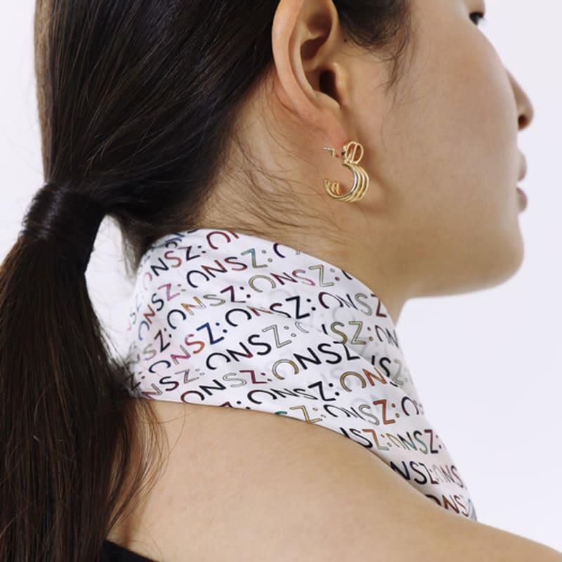 ONSZ Logo Design Silk Scarf