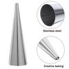 10Pcs Stainless Steel Pastry Molds Cone Cream Horn Baking Equipment Reusable Ideal for Various Pastries