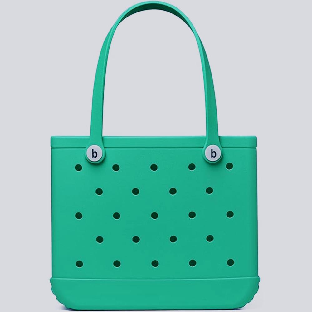 Expandable EVA Beach Pool Handbag: Fashionable, Solid Color, and Customizable