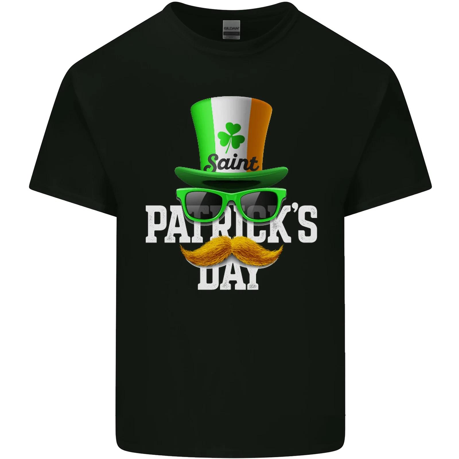 St Patricks Day Disguise Funny Irish Kids T-Shirt Childrens 3XL