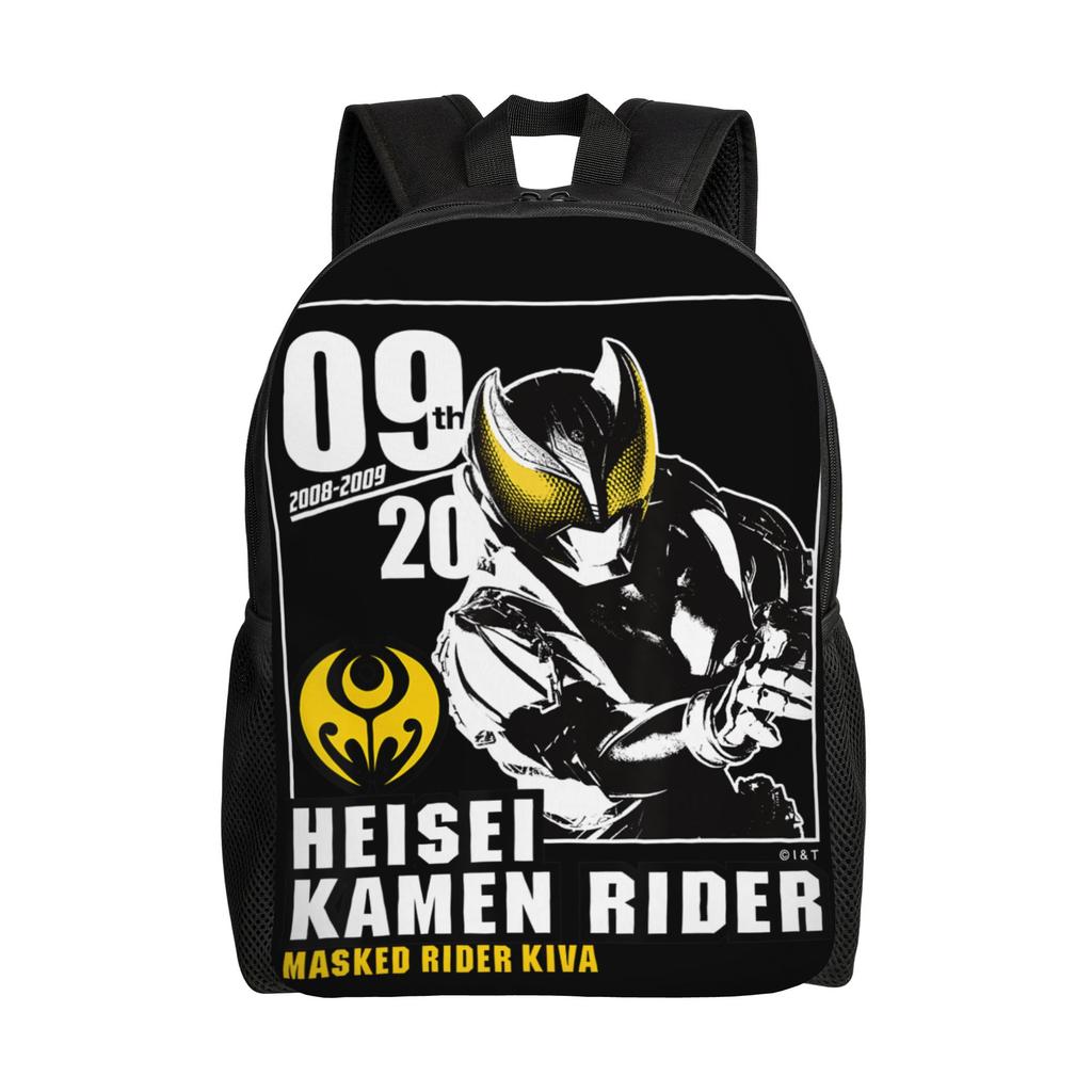 Fashion Backpacks Kamen Rider Live Daypack  Mochila Classic Campus Zipper Closure Rucksack