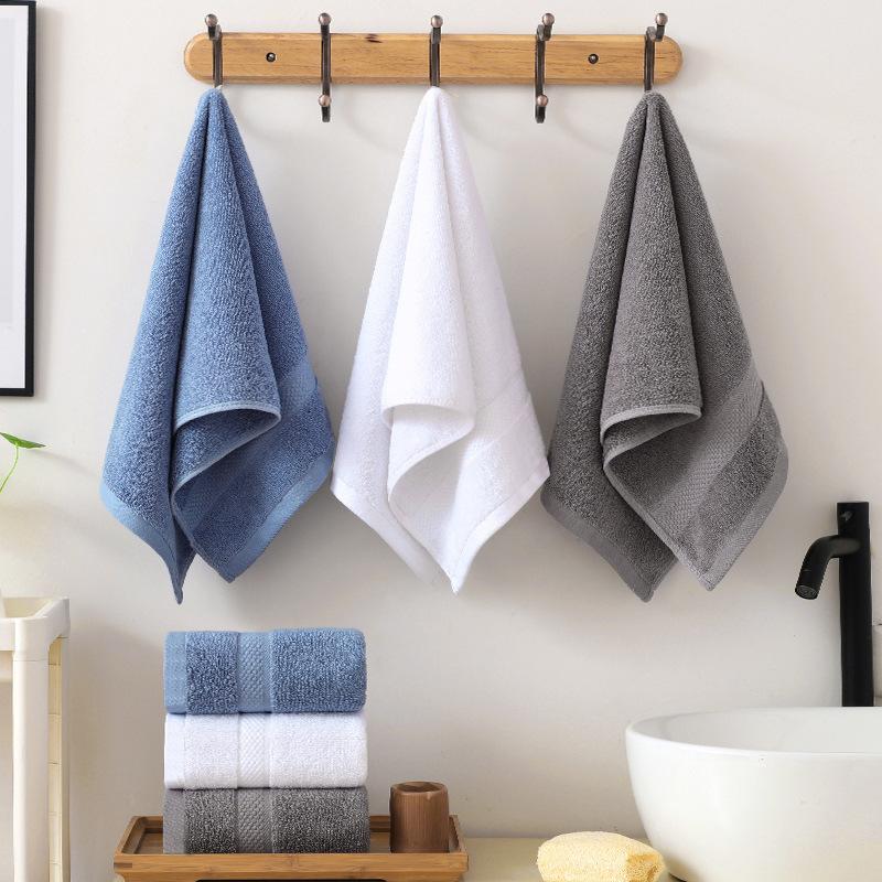 70 * 140 cm Baumwollhandtuch, verdicktes Gesichtswaschmittel, großes Gesichtshandtuch aus Baumwolle für Erwachsene im Haushalt, weiches Haarersatzhandtuch für Männer und Frauen