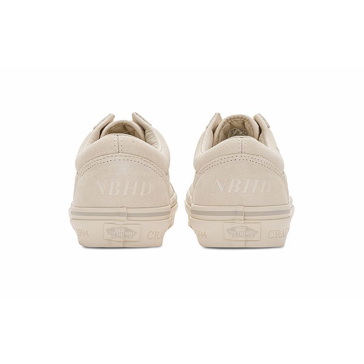 Vans Neighborhood X Old Skool 36 DX Birch Unisex Sneakers Cream VN0A54F3BRC