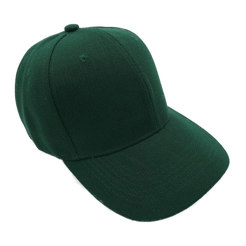 Unisex Hat Plain Curved Sun Visor Hat Outdoor Dustproof Baseball Cap Solid Color Fashion Adjustable Leisure Caps Men Women