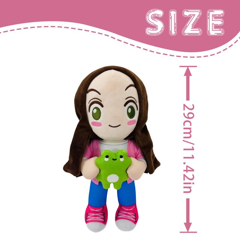 29cm Prachtige Kikker Pluche Speelgoed Schattig Kikker Meisje Grappige Festival Cadeaus Decoratieve Ornamenten Knuffel Cadeaus Voor Kinderen Vriend 29cm