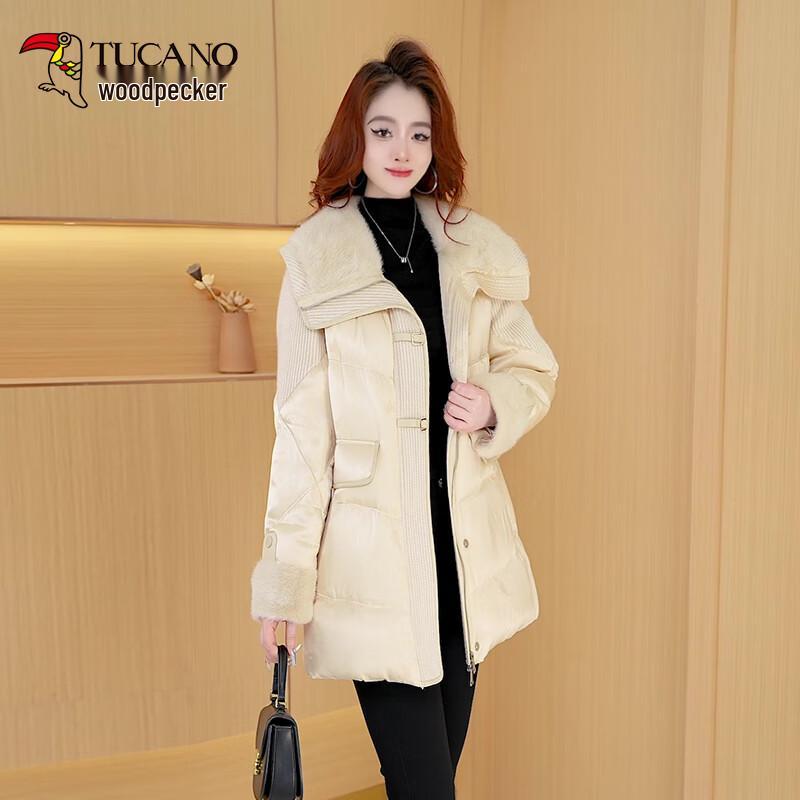 TUCANO Women's Thickened Duck Down Winter Jacket