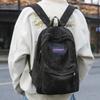 Schultasche Cordschultasche weibliche College-Studentin gewaschen alt Retro einfach High School Mittelstufenschüler große Kapazität Ins Rucksack