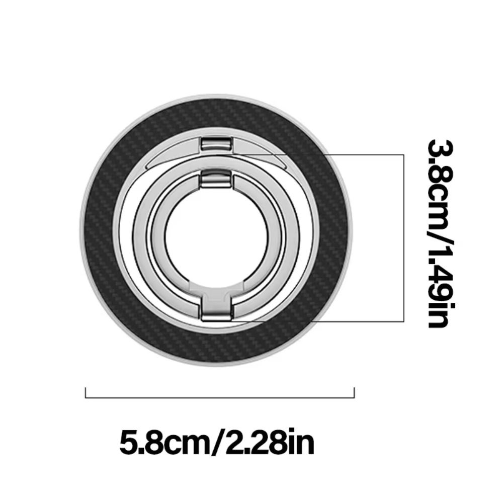 Für MagSafe Handy Fingerringhalter Starke Adsorption Magnetischer Handy Ständer Tragbare Halterung