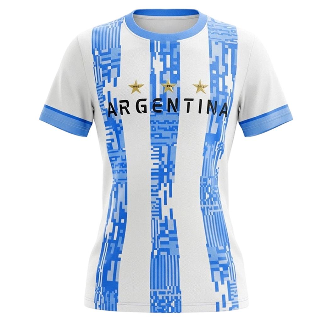 Damen Kurzarm Fußballtrikot 2026 Weltmeisterschaft Inspiriertes Design Leicht Atmungsaktiv Sportliches Shirt für Training und Freizeit