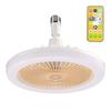 Fan Chandelier E27 Light Holder Ceiling Fan Lights with Remote Control Mute Dimmable Timing 3-blade for Living Room Study