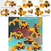Childrens Inertia Collision Deformation Construction Vehicle Toy For Boys Educational Play