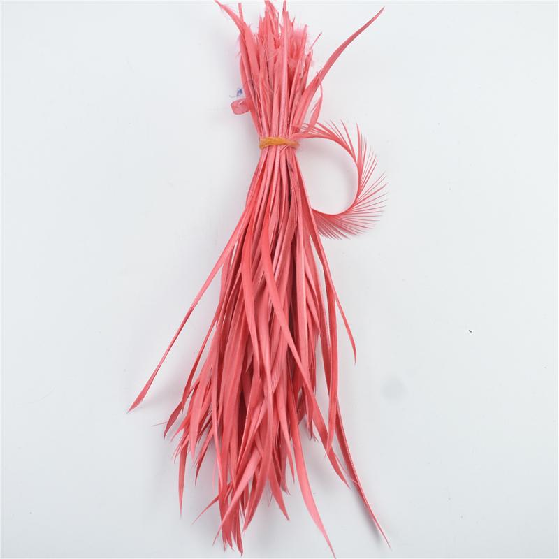 Färgade Naturliga Gåsfjädrar För Hårhantverk Fjädrar För Smyckestillverkning Flugbindningsmaterial Dekoration Karneval Drömfångare