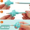 5 Training Grip Devices, Innovative Writing Assistance Grip Devices, Pen Holders, Posture Correction Finger Grip Devices