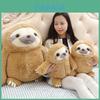 Adorable New Cute Giant Sloth Stuffed Plush Animal Doll Soft Toy Cushion Gift For All Ages