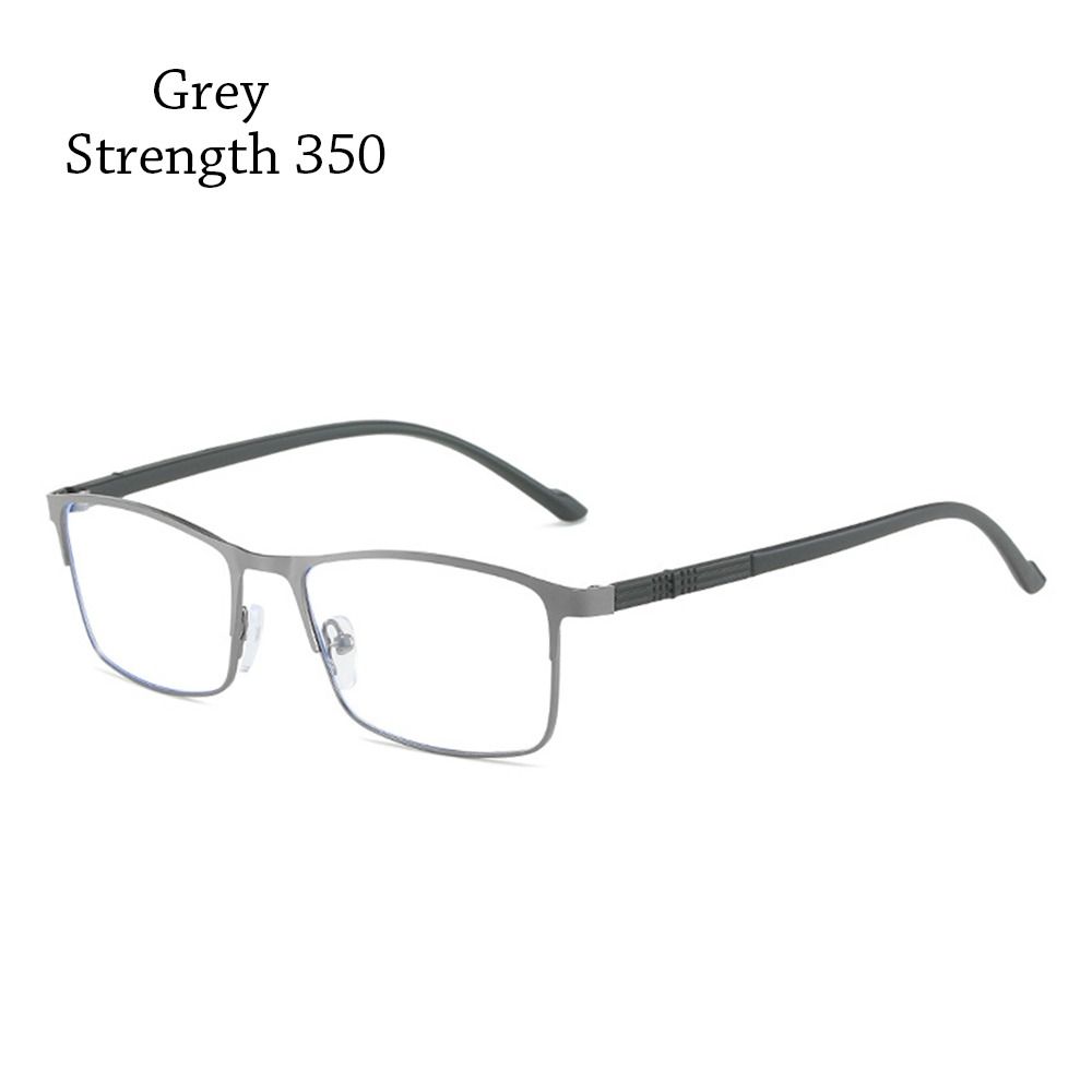 New Fashion Full Frame Metal Ultra Light Myopia Glasses Vision Care Eyeglasses Blue Light Blocking