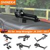 SHINEKA Center Console Phone Holder GPS Stand Support for Jeep Wrangler JK 2007 2008 2009 2010 2011-2017 Interior Accessories