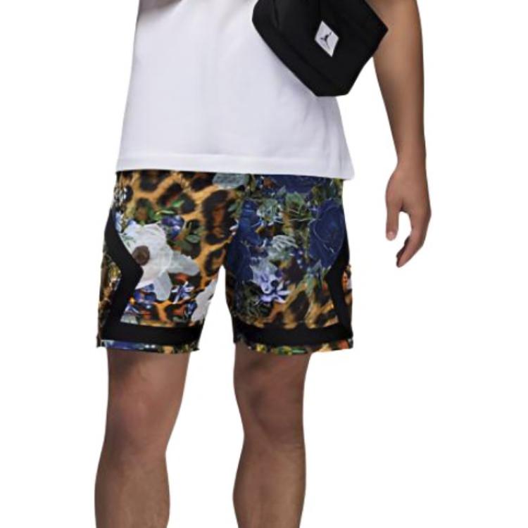 Nike Freizeitshorts Herren Blau Gelb FQ2946-457