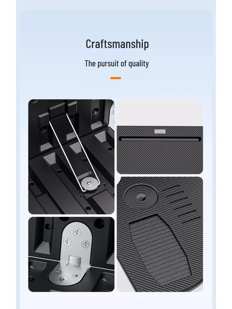 Skládací stůl do auta pro Tesla Model 3/Y: Stůl pro stolování a práci v první řadě