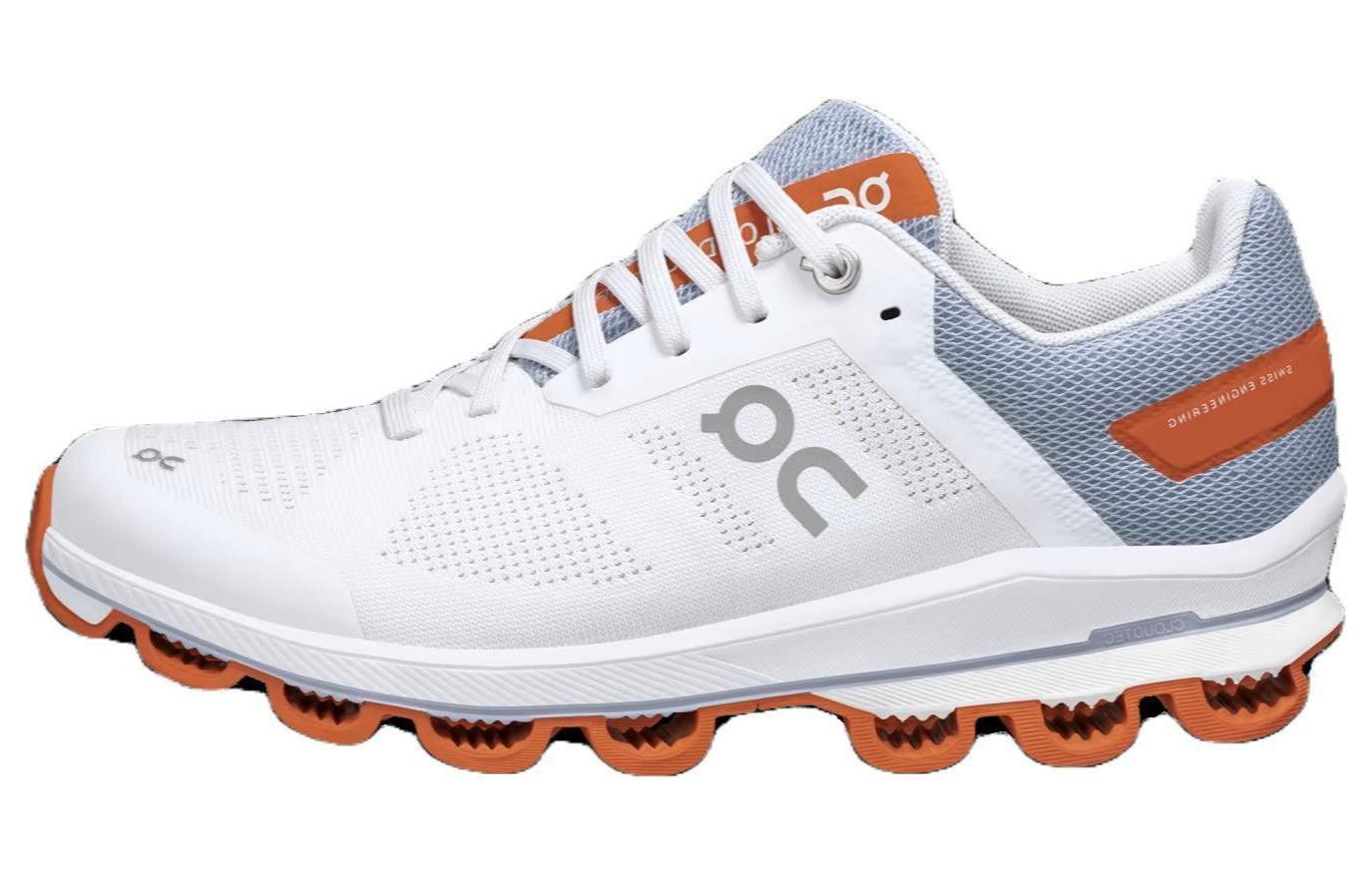 On Cloudsurfer 6 Slip Resistant Slip Resistant Low top Running Shoes Women s White Orange 54.99006 36.5