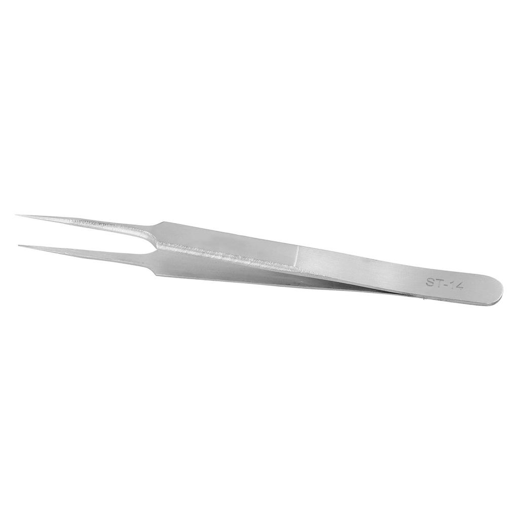 Eyelash Grafting Tweezers Straight Curved Arc Shape Beauty Tools for Eyelash ExtensionST‑14‑Needle
