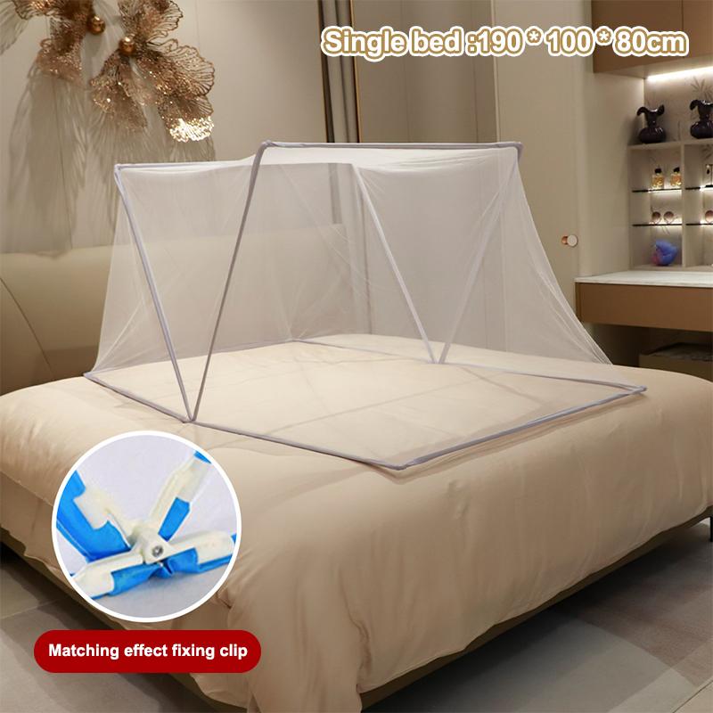 Katlanabilir Sivrisinek Ağı İyi Havalandırma 1-3 Kişi Çocukların Yatakta Düşmesini Önler