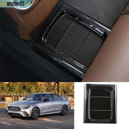 Carbon Fiber Rear Center Crossing Cover Trim For Benz E-Class W213 AMG 2017-