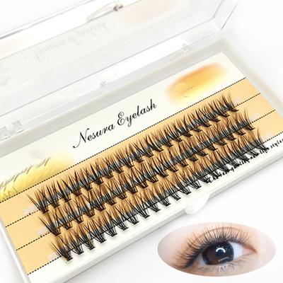 1 Kutu Kullanımı Kolay Mini Moda Yoğun Güzellik Sahte Kirpikler Sahte Kirpikler