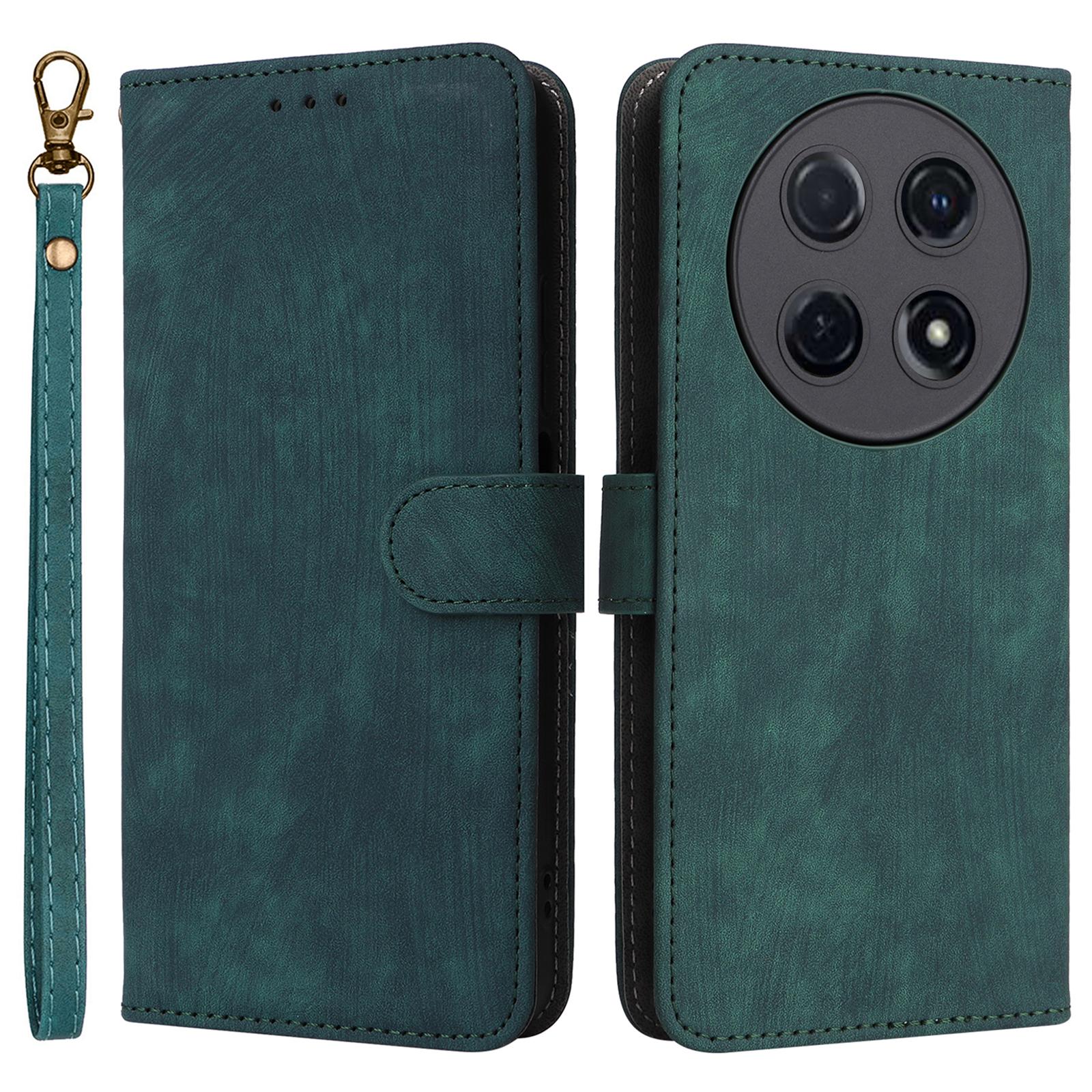 

Чехол для Huawei nova 13i 4G/nova 12i 4G/Enjoy 70 Pro с RFID-блокировкой, откидной, из кожи, чехол для мобильного телефона Green