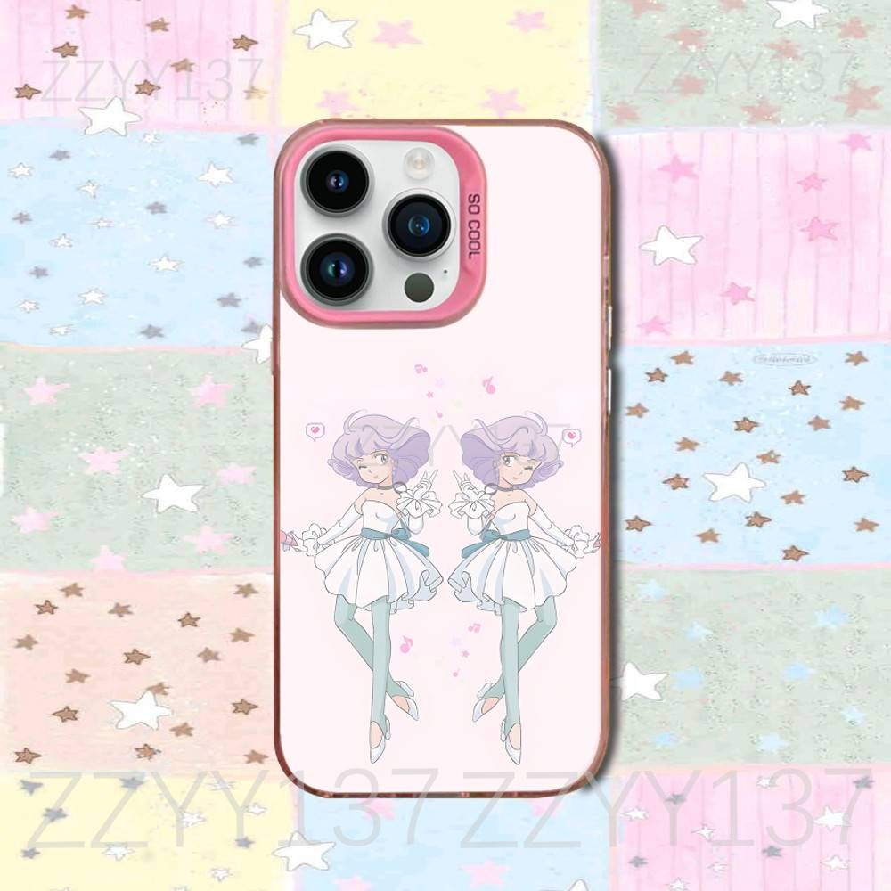 

C-Creamy Mami Magic Phone Case For iPhone 16,15,14,13,12,11,8,7,Pro,Max,Plus,Mini,XS,SE Candy Matte Shockproof Pink Cover iPhone13mini