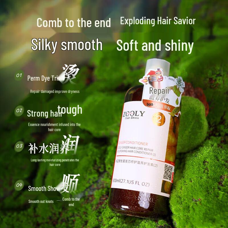 ZHUOLANYA Ginger Anti-Hair Loss Hair Care Set