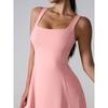 European and American Sports Dress Sexy All-Match Anti-exposure Lining With Chest Pad Anti-exposure Running Tennis Fitness Skirt Women