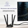 COMFAST CF-WU785AC 1300Mbps Dual Band WiFi Router USB Network Adapter with 4 Antennas